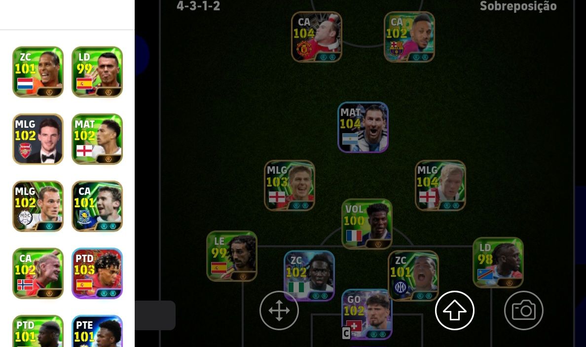 Conta efootball 27 iniciante Mobile
