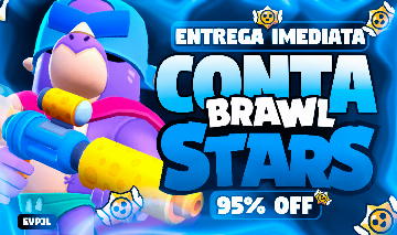 [95% OFF] BRAWLER GLOWBERT | CONTA BRAW STARS UPADA + BRINDE | ENTREGA IMEDIATA