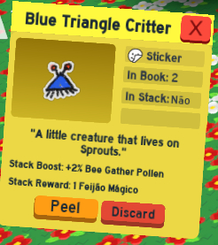 Stickers, gingerbread cub, hive skins e Beequips no Bee Swarm Simulator (bss)