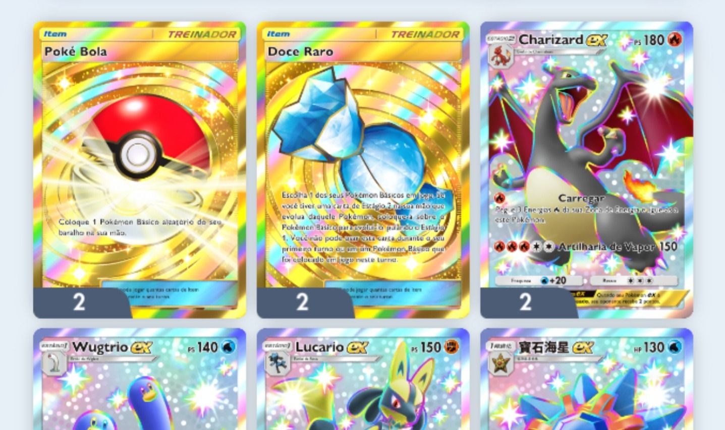 Conta pokemon tcg pocket