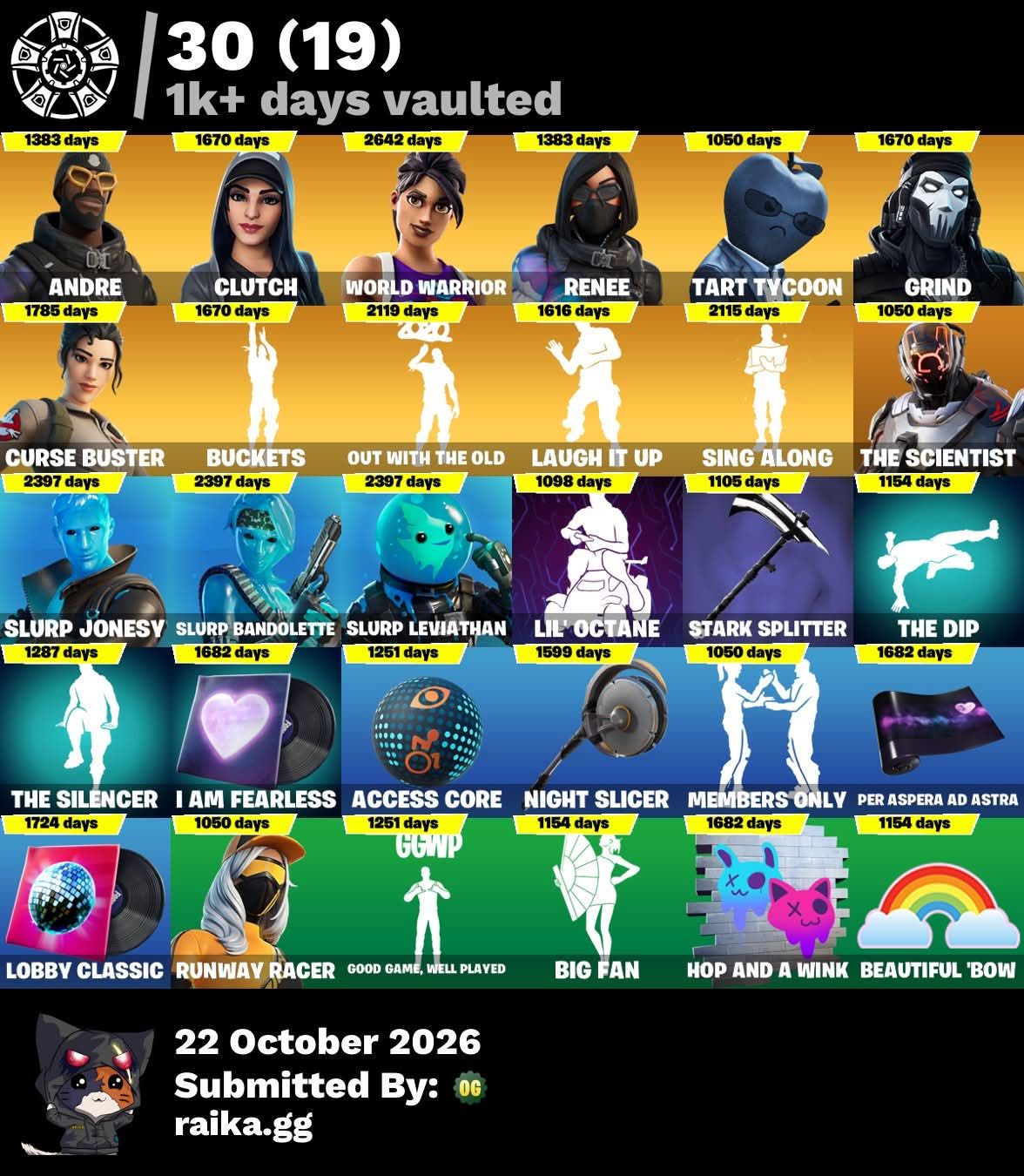 Conta Fortnite Tryhard 208 Skins + World Cup + Gold Midas + STW OG + 3,5k vbucks