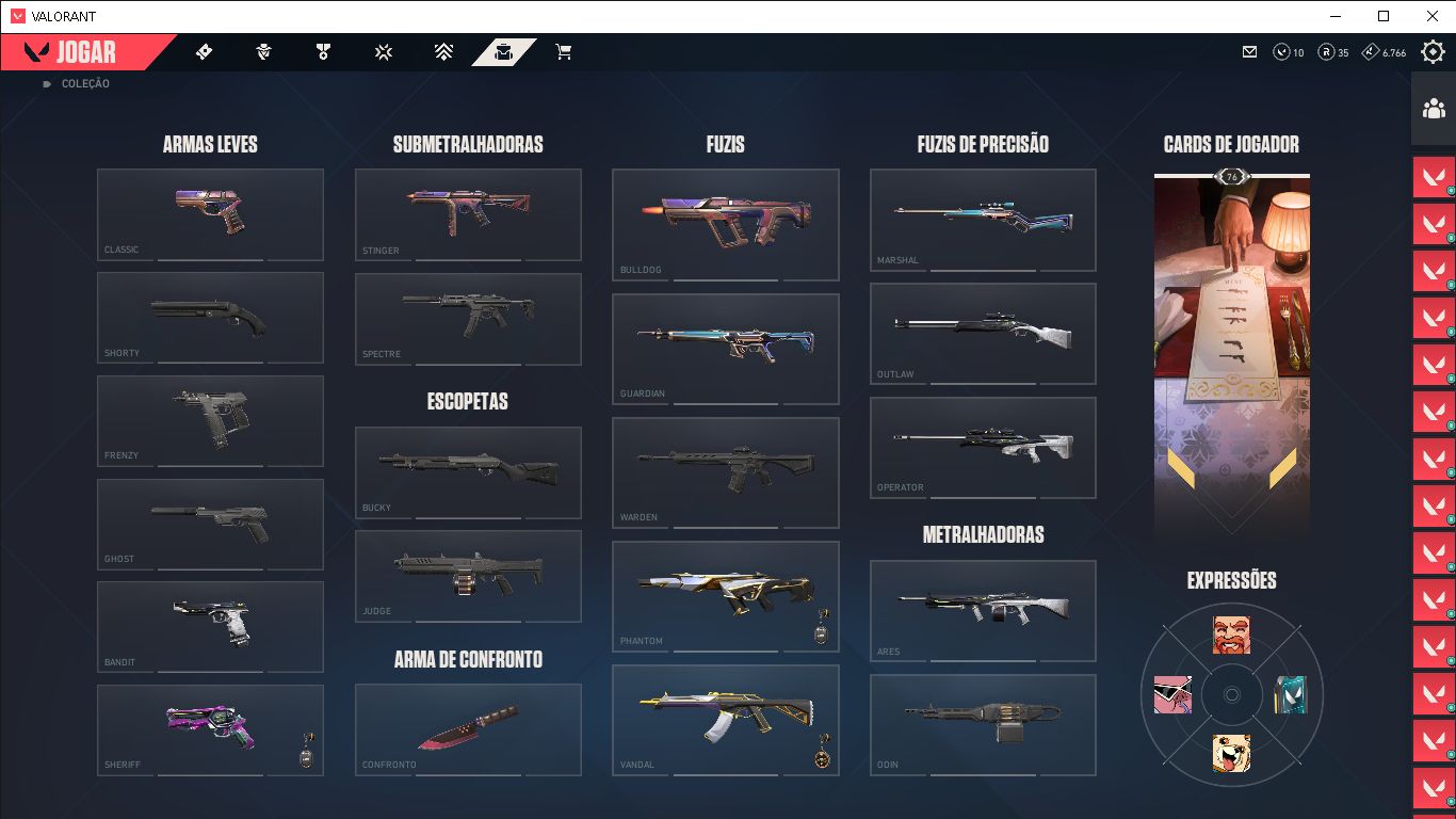Conta Valorant: Tem verificação de idade, boas skins