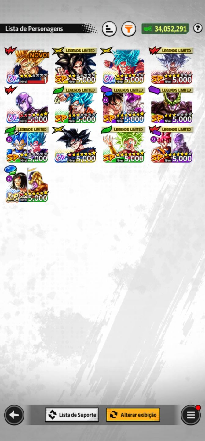 Conta de Dragon Ball Legends,torneio do poder , acesso id bandai