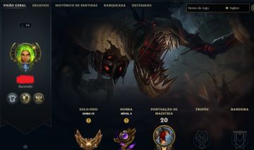 ENTREGA AUTOMÁTICA | CONTA LEAGUE OF LEGENDS + OURO IV + 62 CAMPEÒES