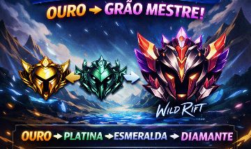 Subimos também contas no wild rift
