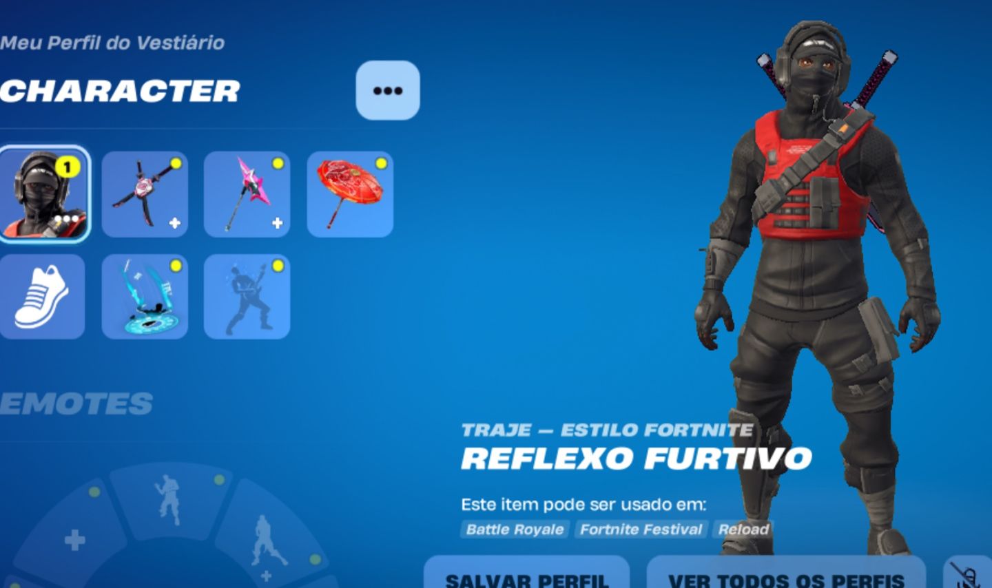 Conta fortnite top com skin nvidea