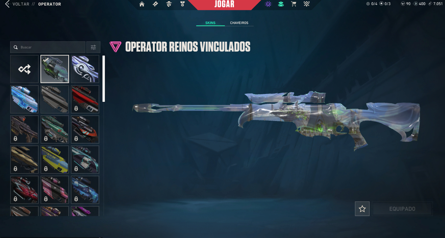 CONTA DE VALORANT COM SKINS MMR BOM.