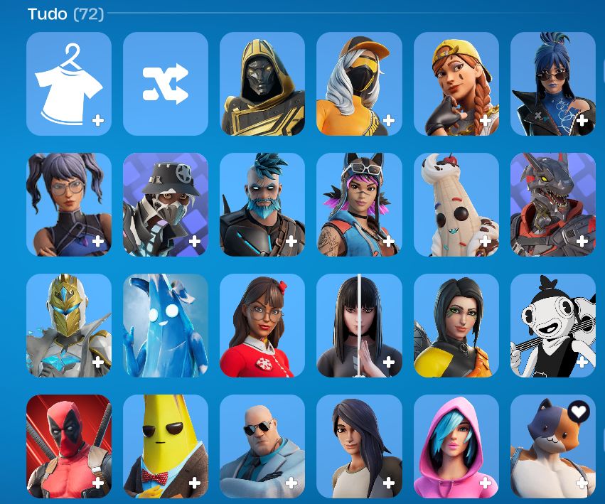 Conta Fortnite - Skin antigas - Pass 8,9 etc - tryhard