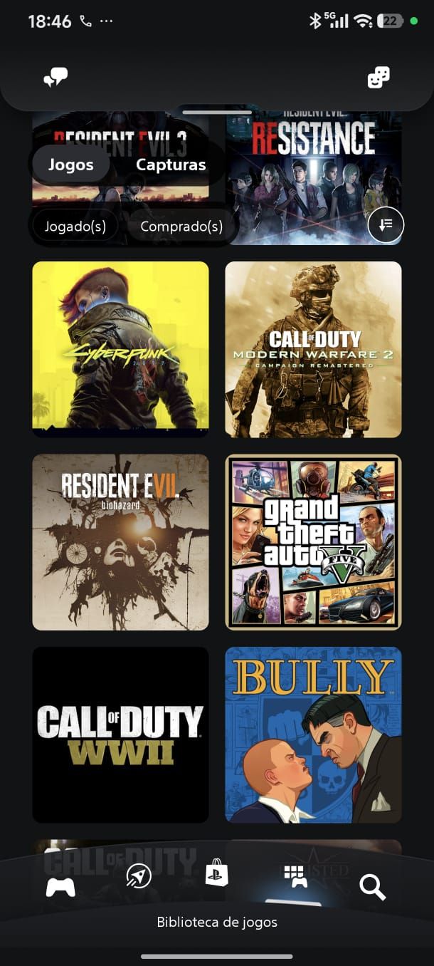 PSN COM 196 JOGOS | FIFA 26 + GTA V + RDR2 + CYBERPUNK + RESIDENT EVIL +