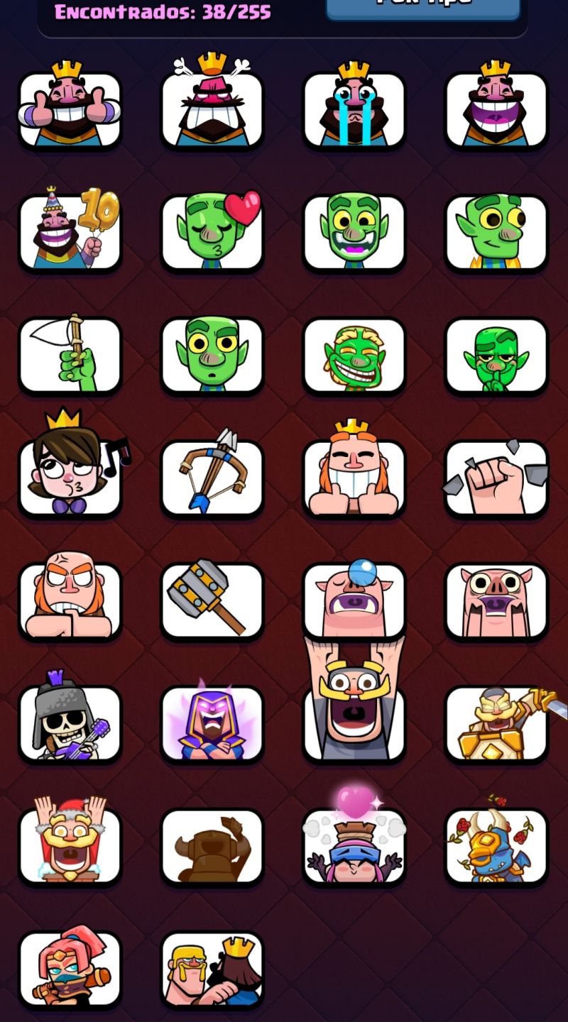 CONTA RARA CLASH ROYALE 9 ANOS!!!