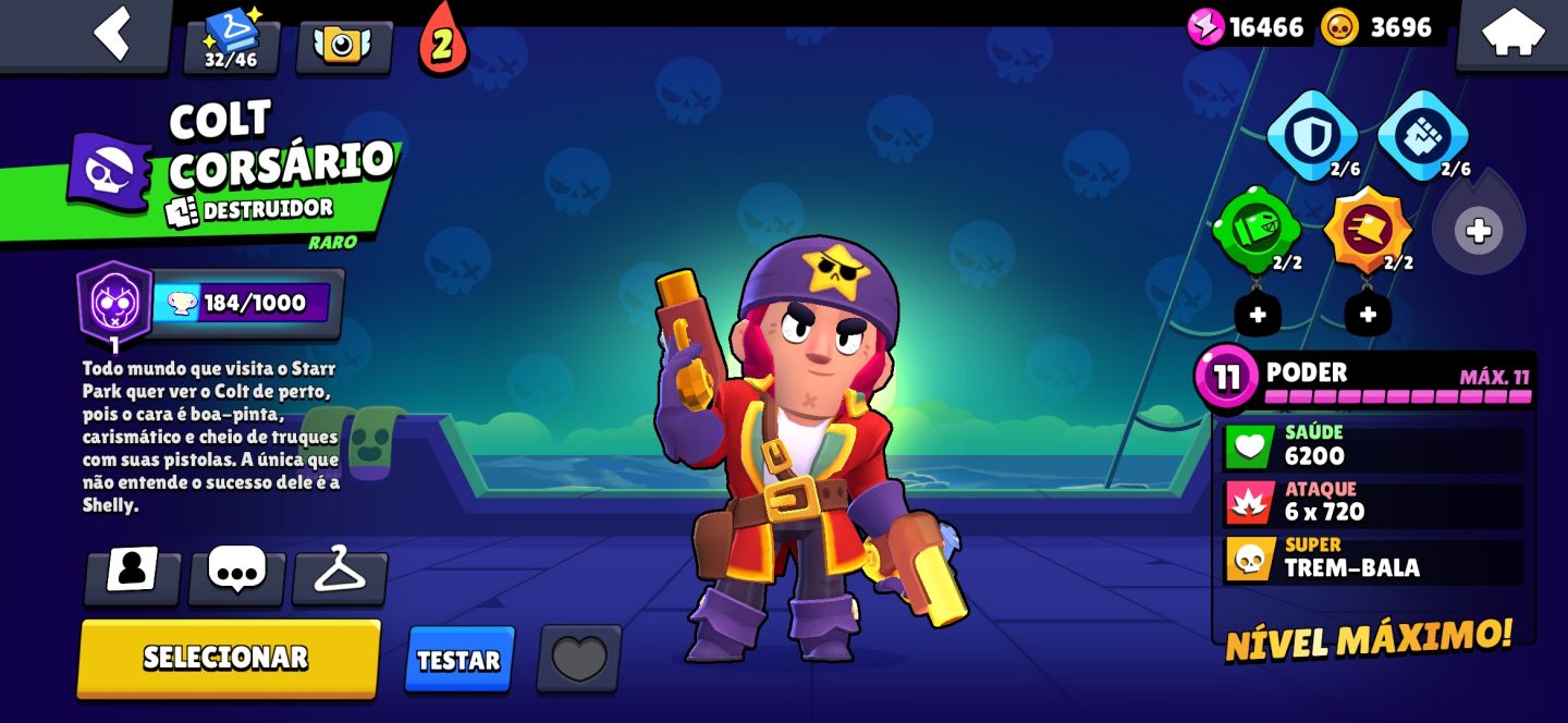 CONTA BRAWL STARS 2019 57.742 TROFÉUS 107 BRAWLERS E 581 SKINS RARAS