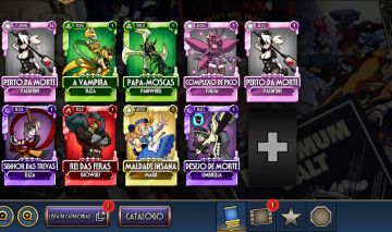 Conta Skullgirls nv40 com 9 diamantes + 50 ouros + 3K de teonitas