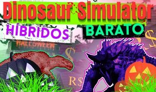 DINOSAUR SIMULATOR (DS) | MEGAVORE/RUDY/DNA | HALLOWEEN! BARATO!! SKINS! (DNA)