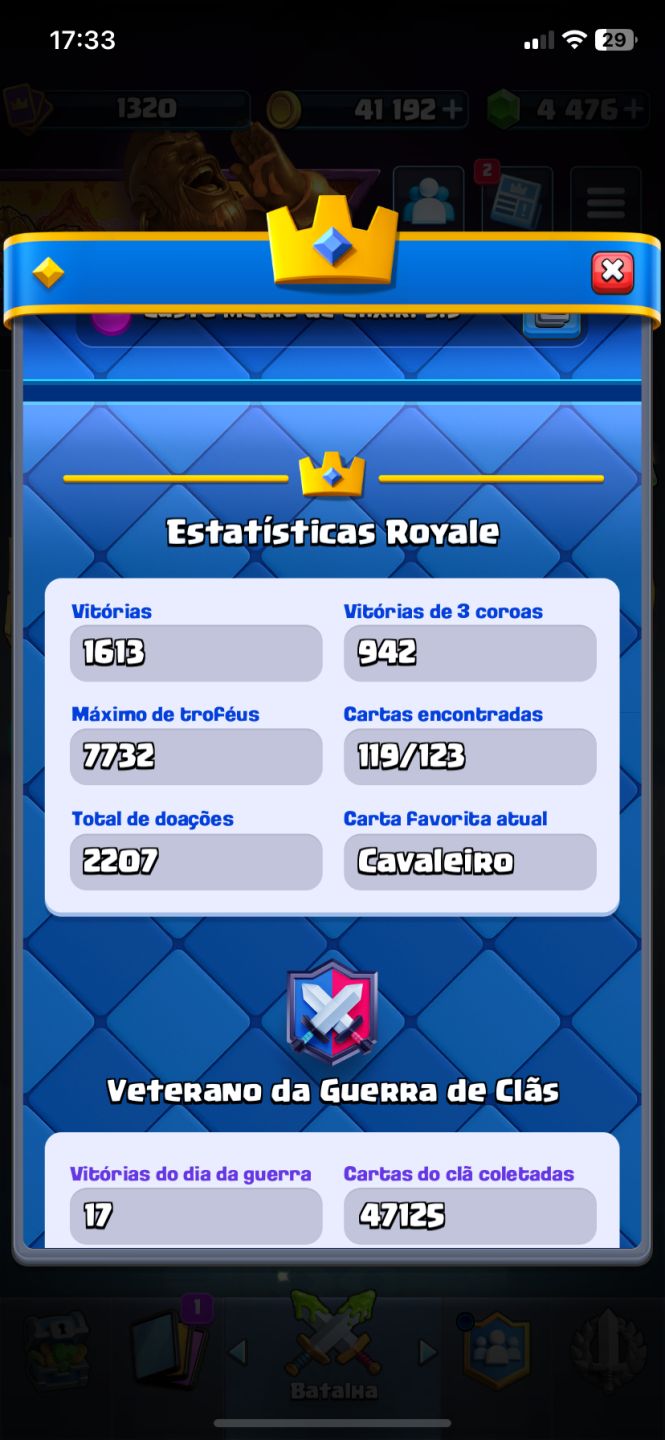 CONTA SUPERCELL ID CLASH ROYALE E BRAWL STARS BOA NO PREÇO