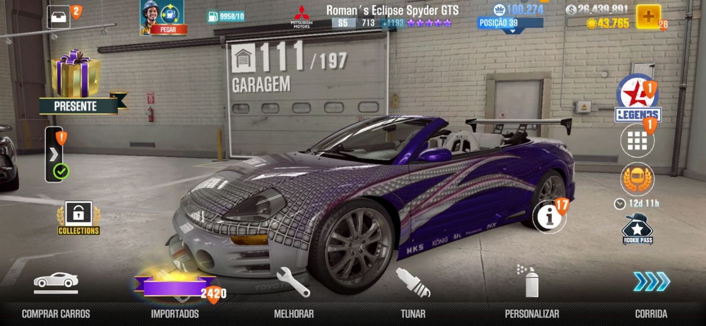 SERVIÇO CSR RACING 2 PARA ANDROID | CASH + GOLD + KEYS + TOKENS | TOP VENDAS