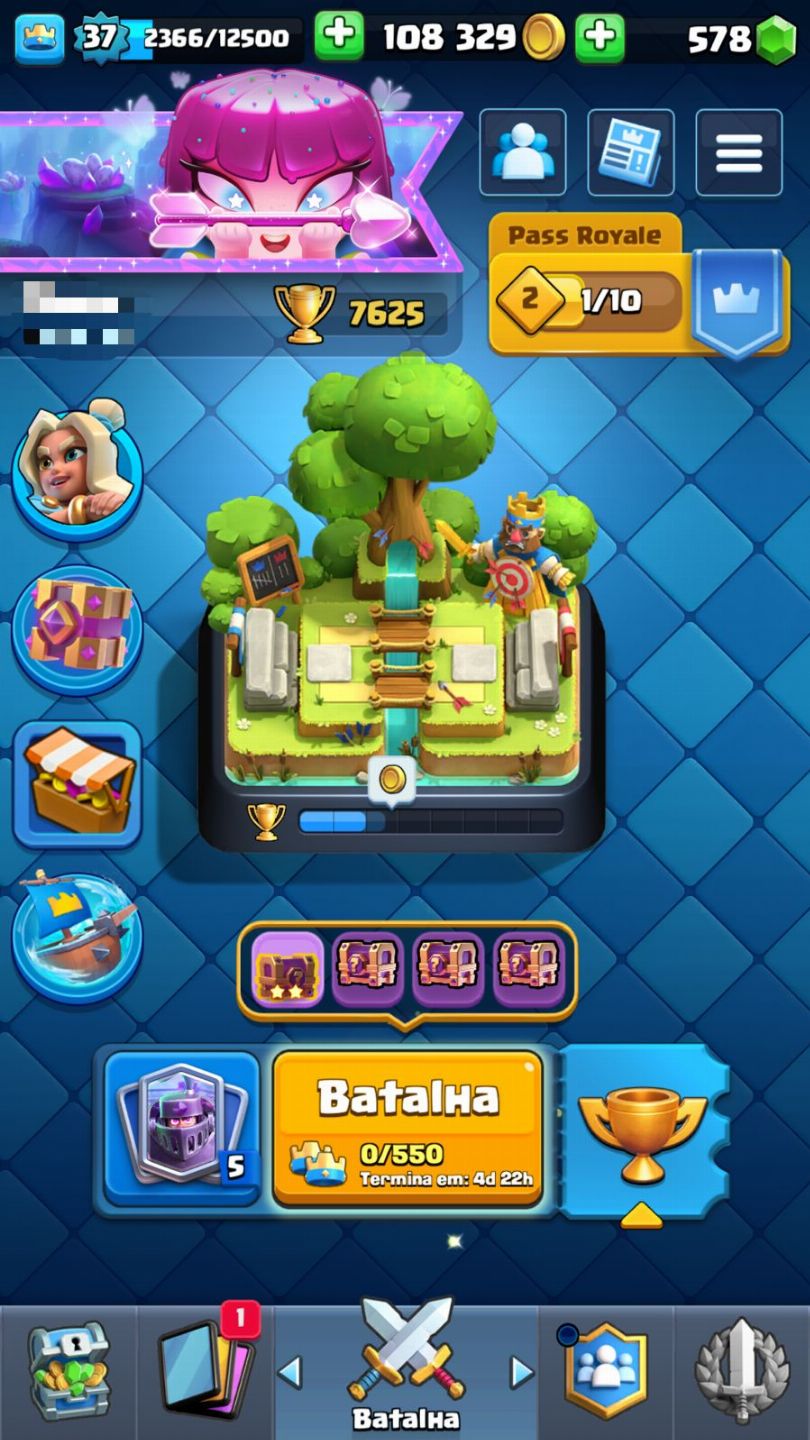 CONTA DE CLASH 9 ANOS | MEGA CAVALEIRO EVO | 7600+ TROFÉUS | 119/121 CARTAS