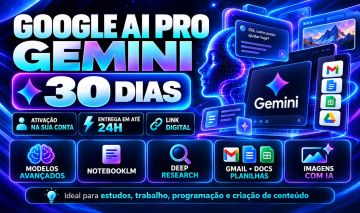 GOOGLE AI PRO 30 DIAS | ACESSO PRIVADO | ENTREGA EM ATÉ 24H