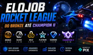 Rocket League/ Boost de conta /elo boosting/elojob barato