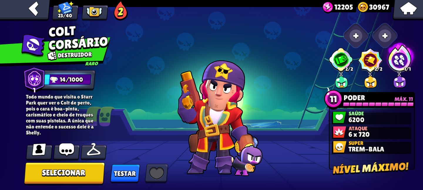 Conta Brawl Stars | Muita Skin|