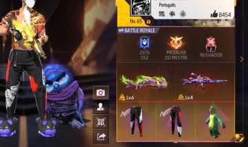 CONTA DE FREE FIRE QUE JA É SUA BOAZINHA E GEMADINHA