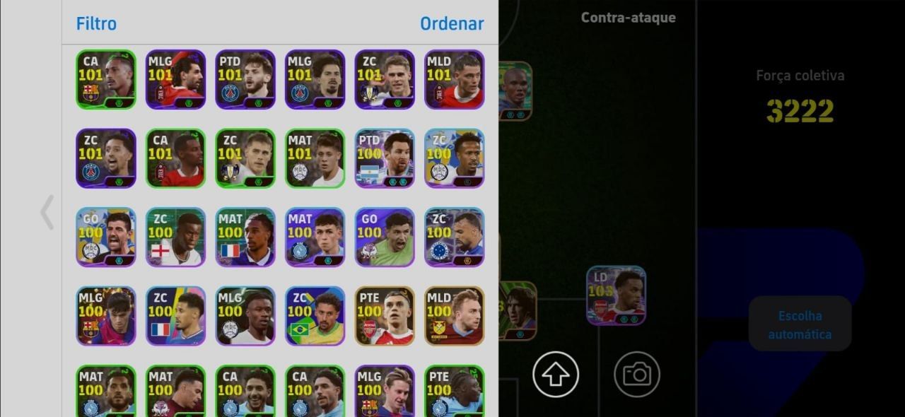 CONTA EFOOTBALL RARA! KAKA BUGADO + BAGGIO PRIME + CAFU + OSHIMEN E+++!