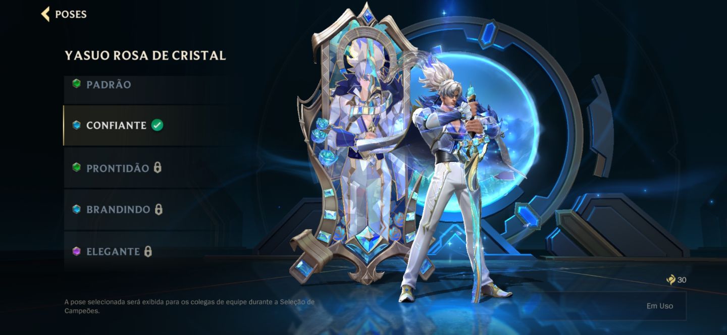 CONTA WR LEVEL 220 COM 166 SKIN ALL CHAMPS