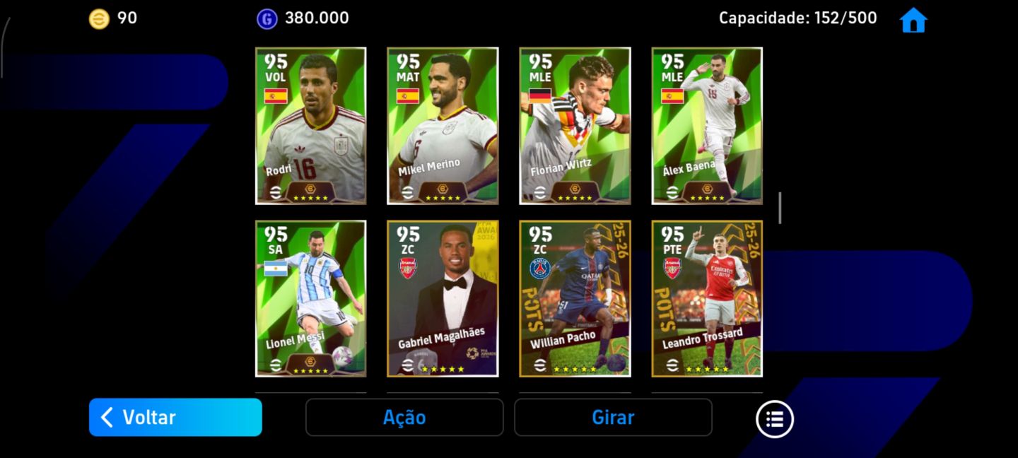 Conta de Efootball Mobile