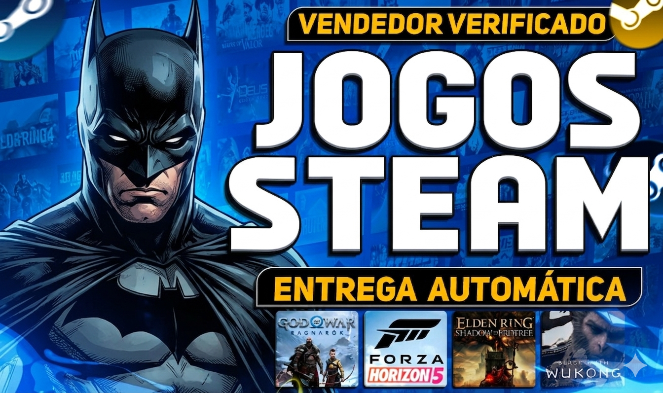 Steam Key Premium Jogos Baratos com Chance de Raros Entrega Automática