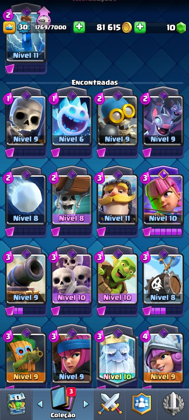 Conta de Clash Royale + EVOS