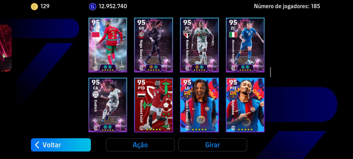 CONTA EFOOTBALL