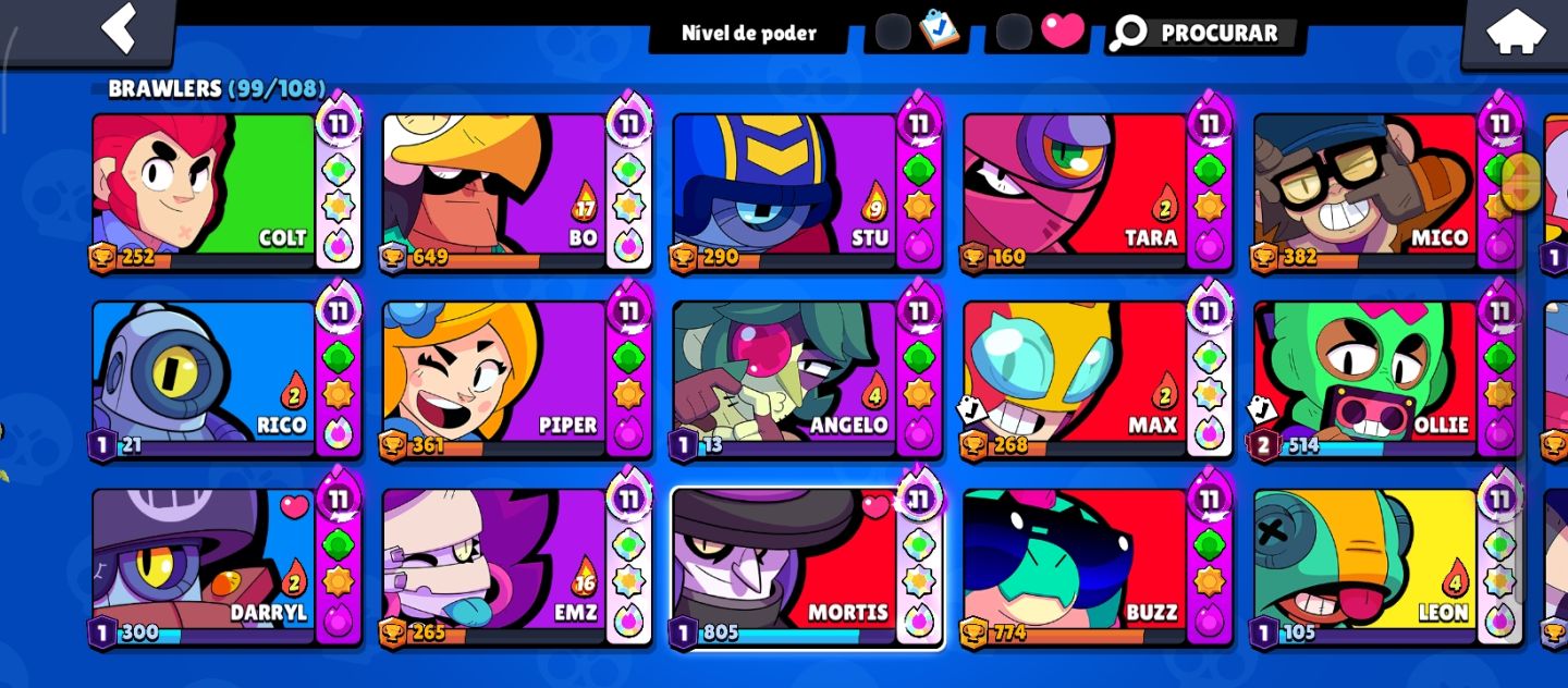 Conta de Brawl+Clash Royale