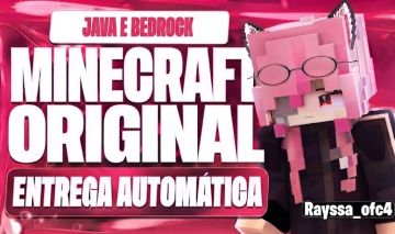 CONTA MINECRAFT | PRONTA PARA USO | ENVIO NO CHAT | SUPORTE 30 DIAS