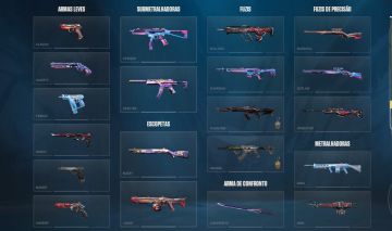 CONTA VALORANT COM SKINS ARMA E FACA VANDAL/PHANTOM/FACA