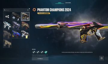 Conta Valorant com Phantom champions 2024