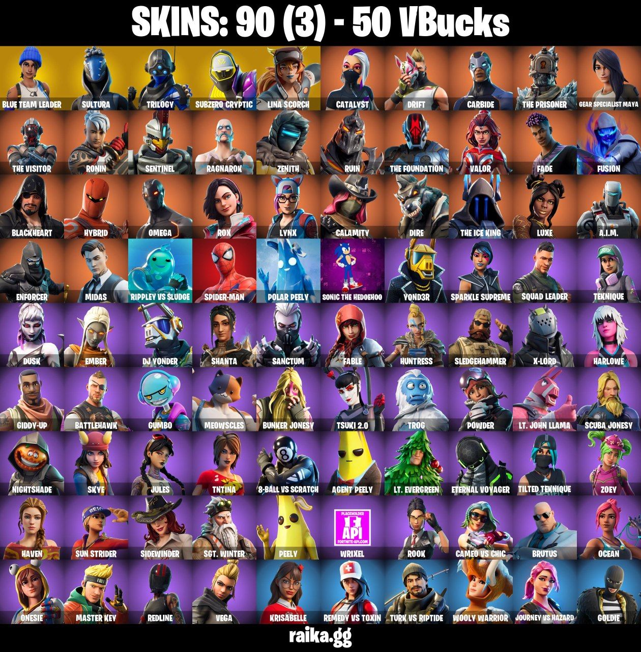 90 skins | Blue Team Leader | Sultura Lina Scorch