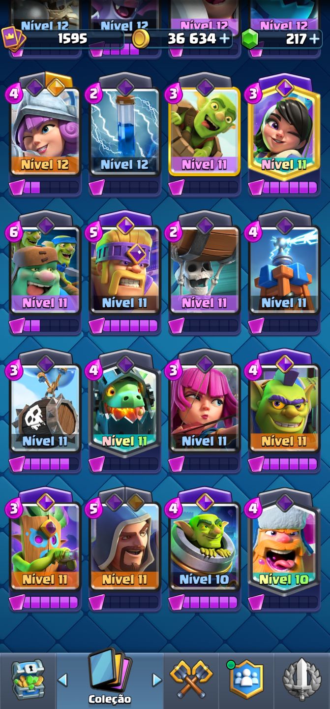 Conta de Clash com 12k