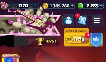 Conta de Clash Royale com 7 anos