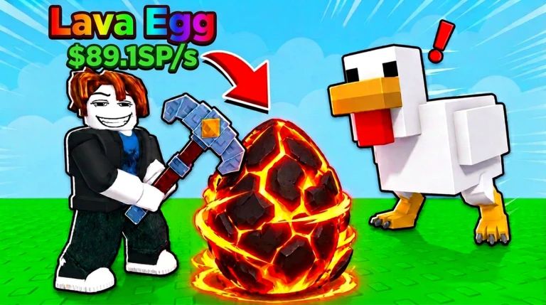Break And Steal An Egg /Quebrar e Roubar um Ovo (MELHORES PETS DE 600B/S a 1T)