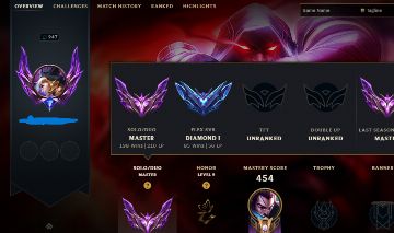 CONTA MESTRE DO LOL