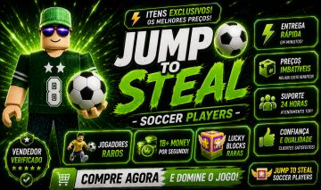 SUPER PROMOÇÃO | JUMP TO STEAL | PULE PARA ROUBAR | SOCCER PLAYERS