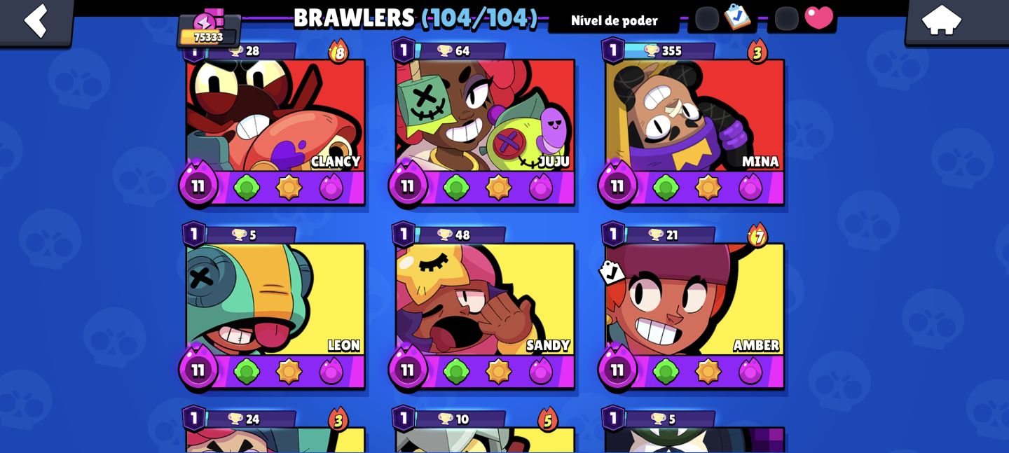 Brawl Stars + Clash of Clans + Clash Royale Os 3 jogos na mesma conta!