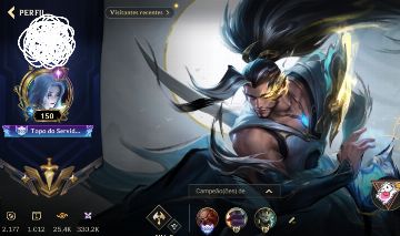 Wild Rift-136 Skins, Ex-Challenger,Diana Ano Novo, Gragas Cromatizador, Yasuo C.