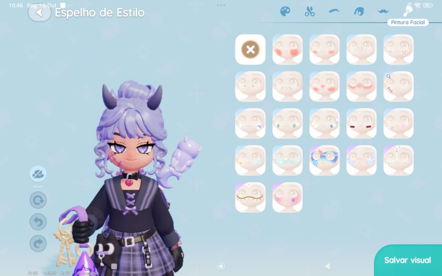 CONTA TOP HEARTOPIA NÍVEL 60