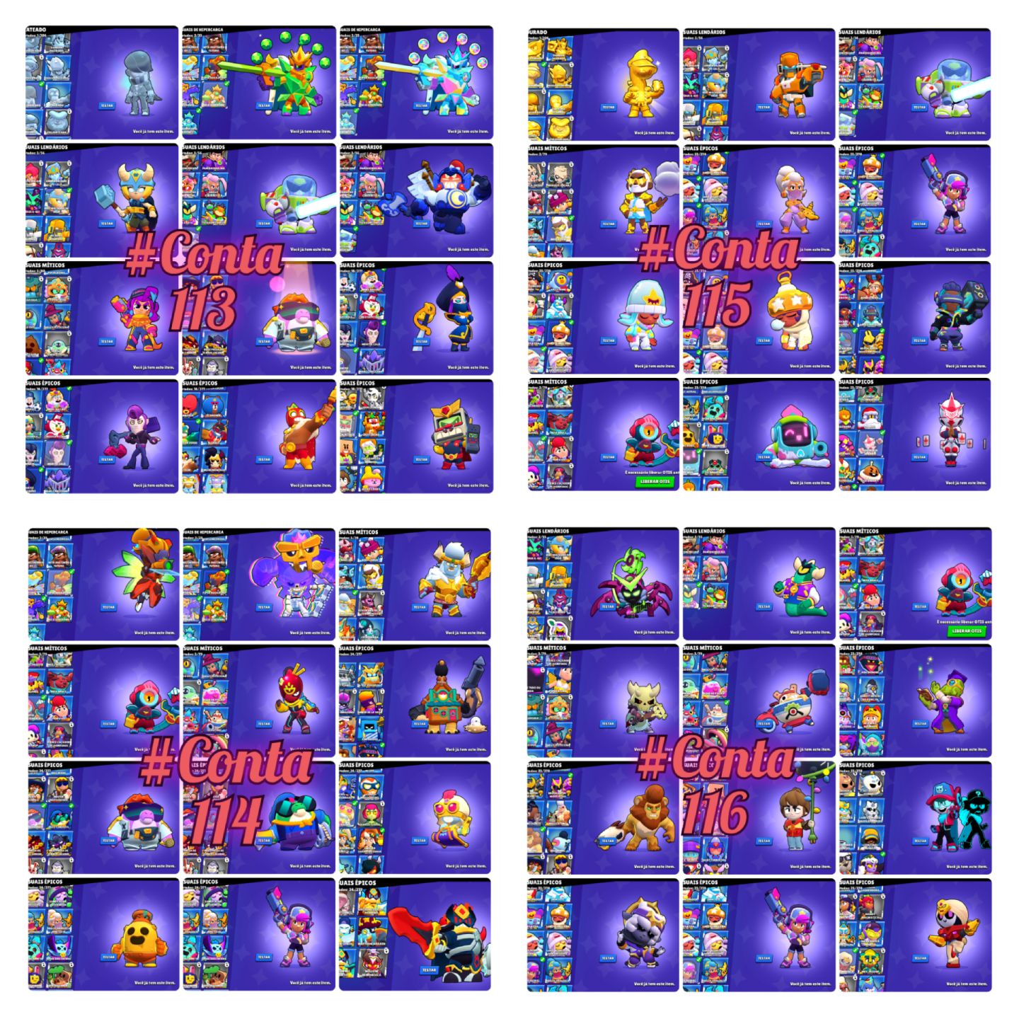 CONTAS BRAWL STARS, MELHOR PREÇO AQUI! ENTREGA AUTOMÁTICA!