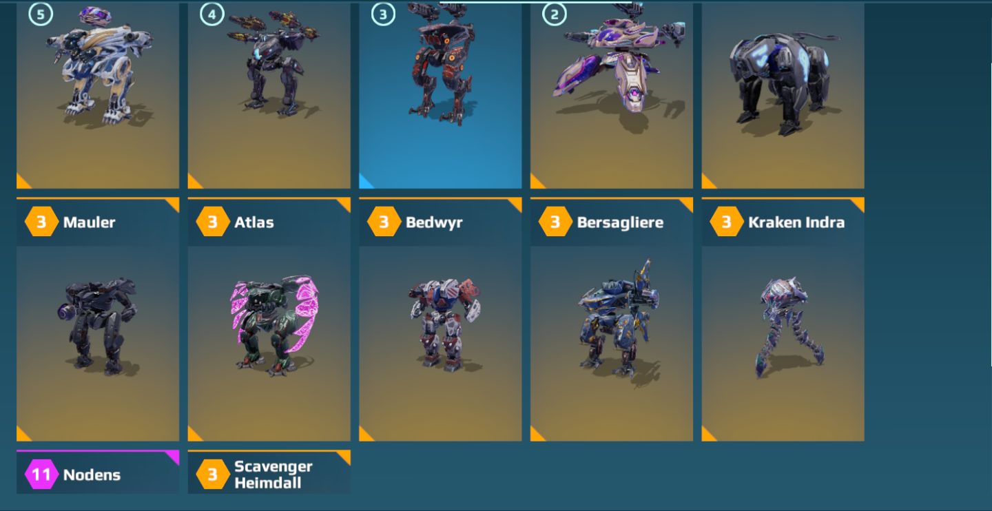 Conta lv30 end game na liga campeão | War Robots - WR