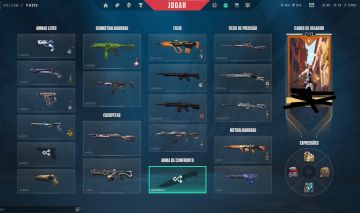 Conta Valorant FERRO COM SKINS 1500R$+ Gastos
