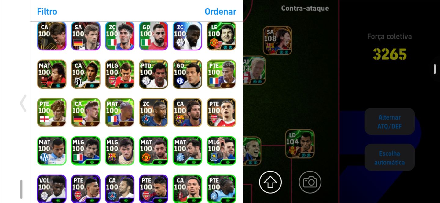 Conta de EFootball full épicos e custo benefício!!
