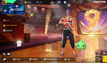 Conta Free fire antiga com itens raros