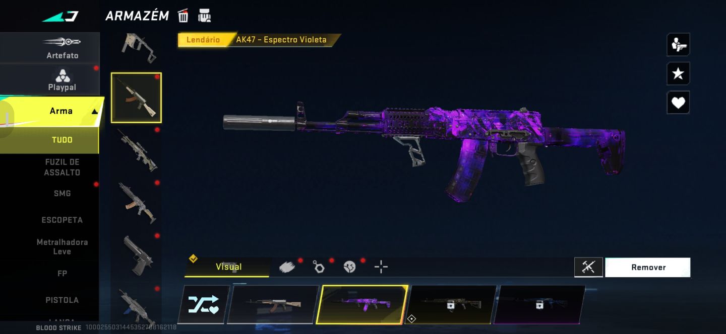 Conta blood strike pra rápido