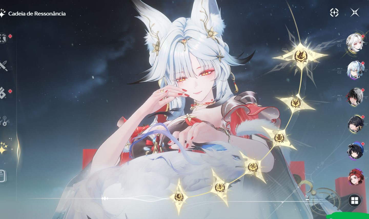 CONTA WUTHERING WAVES - HSIN S6 + SIGN | REBECCA (COLAB) | CHISA + 6K ASTRITE
